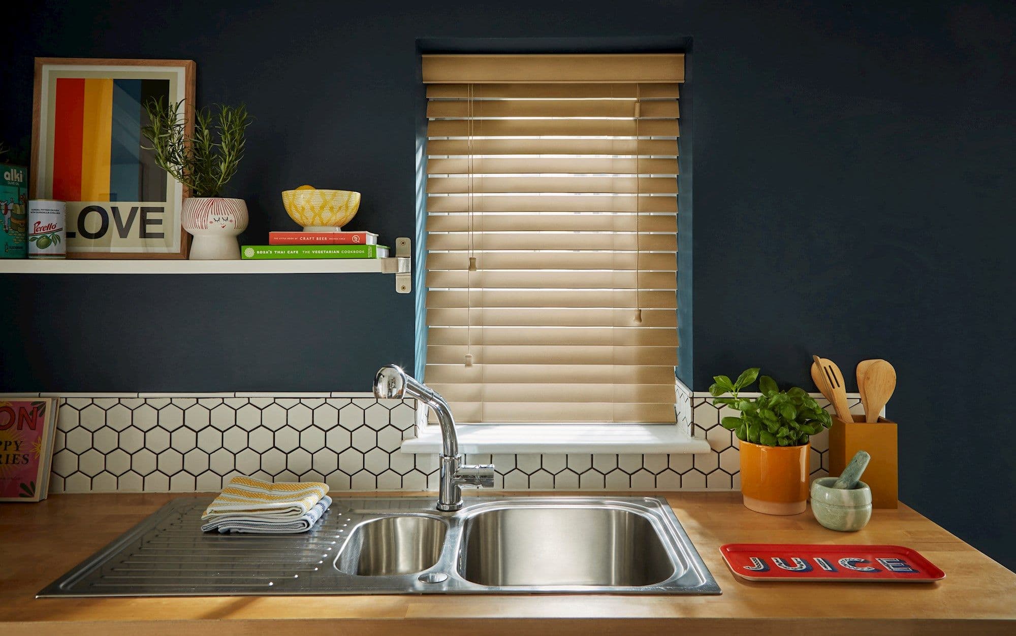 Waverley Mellow Pine Wooden Blind