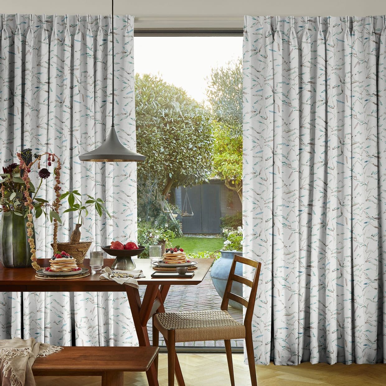 Aloha Turquoise Curtain