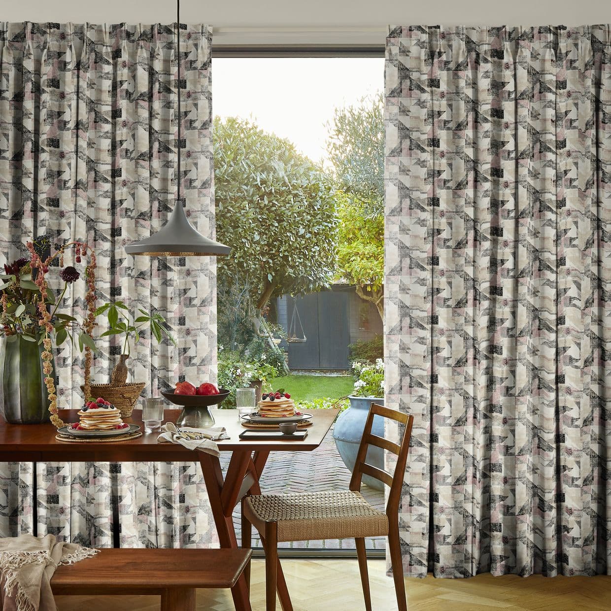 Fraction Rumba Curtain