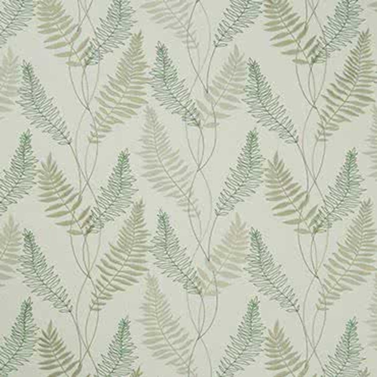 Tranquillity Fern Green Curtains