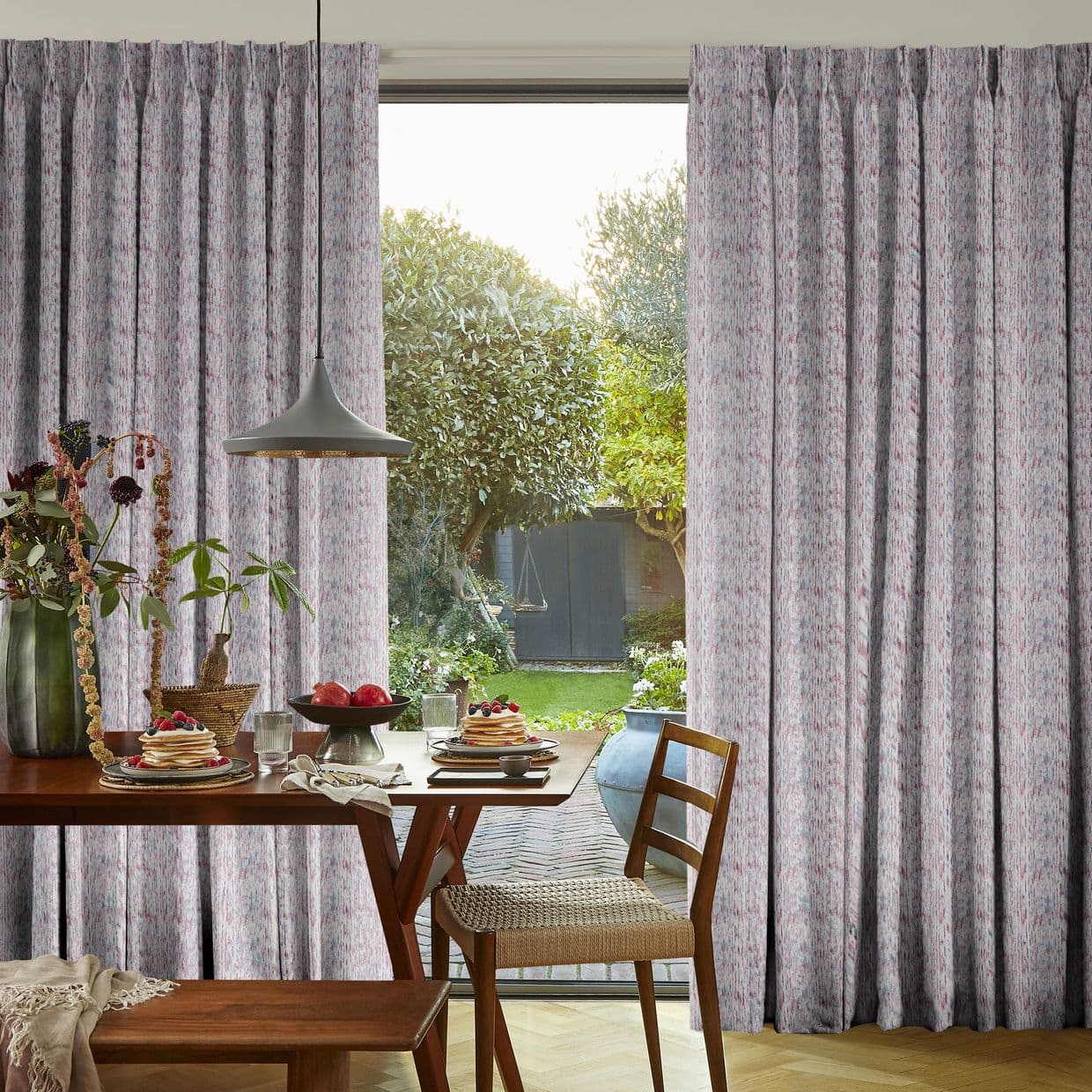 Florent Fuchsia Curtain