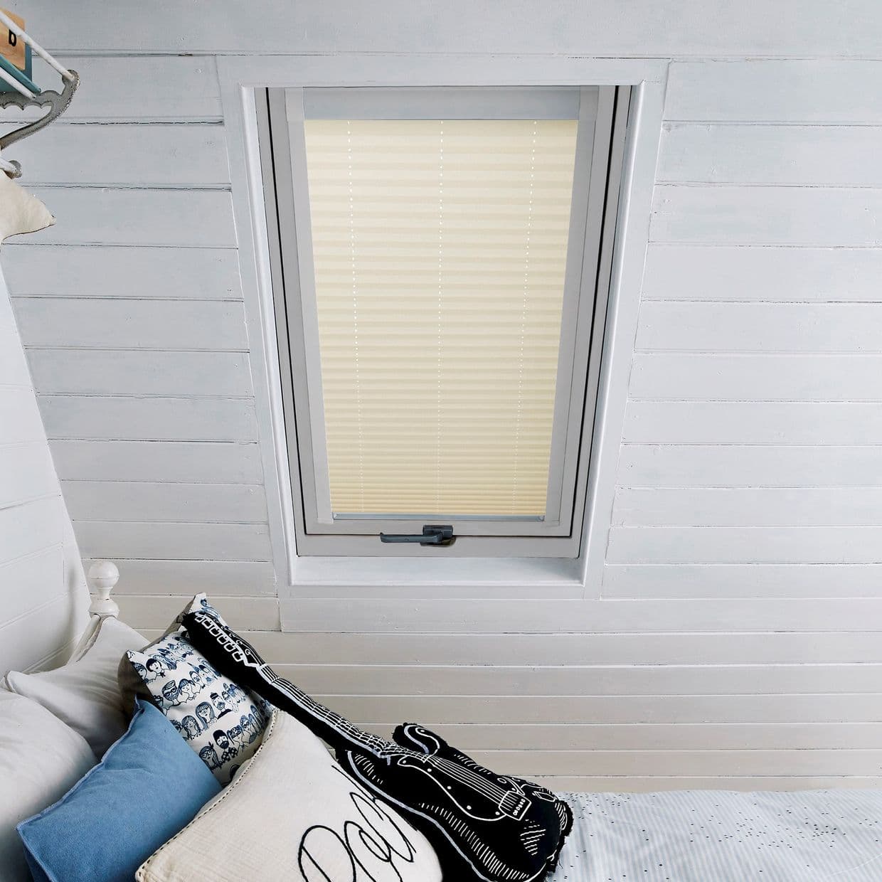 Kari Ivory Skylight Pleated Blind