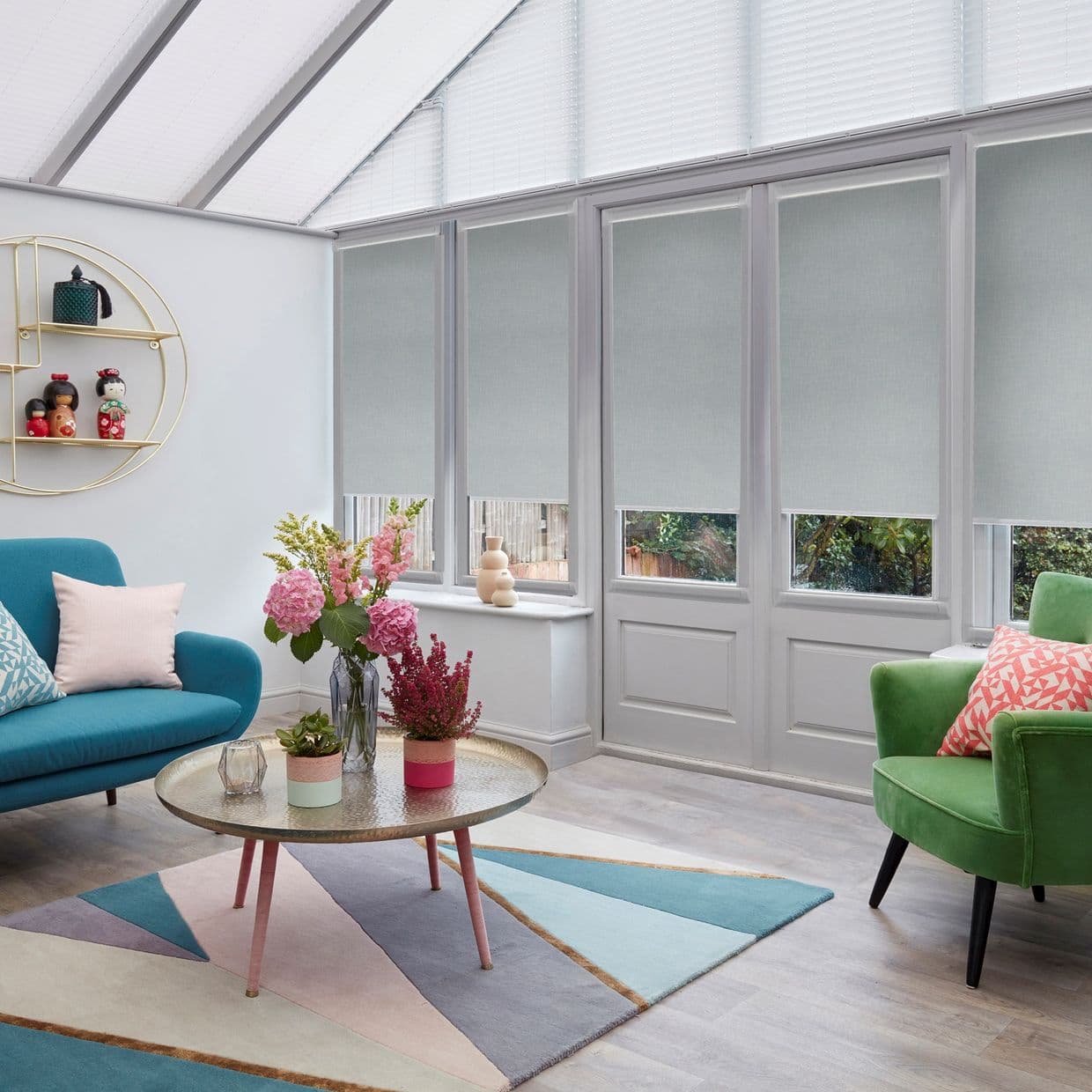 Hayden Blackout Dove Conservatory Roller blind