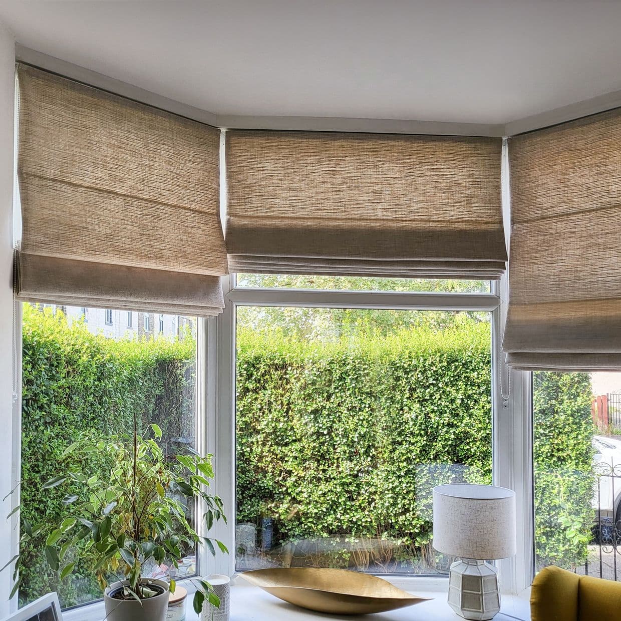 Lyon Light Natural Roman Blind