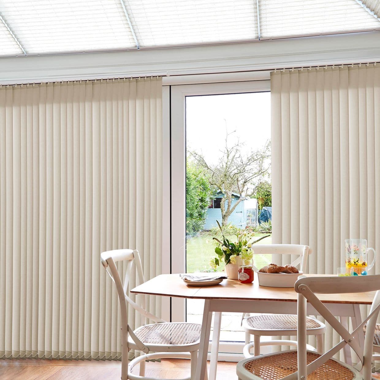 Alma Mocha Conservatory Vertical Blind