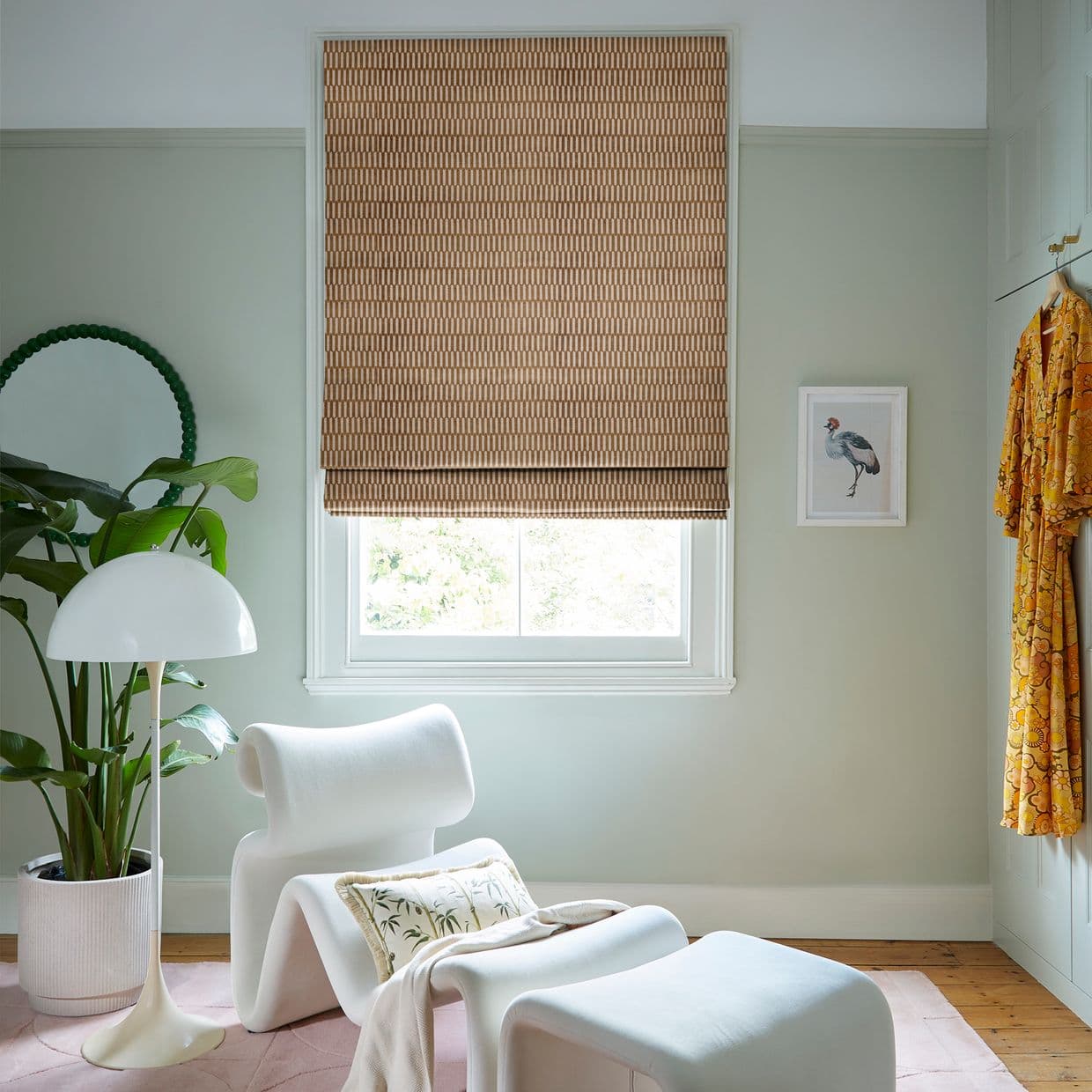 Micro Glaze Dusty Roman Blind