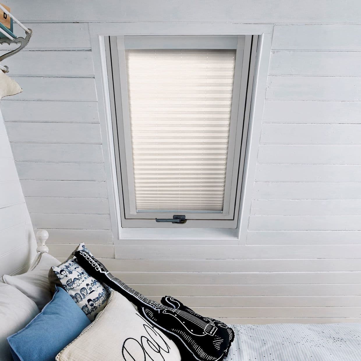 Grenoble Cream Skylight Pleated Blind