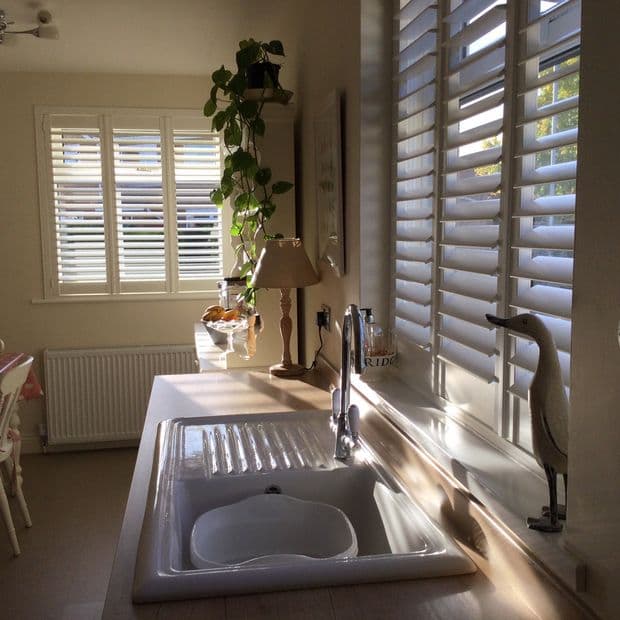 Crisp Linen Shutter