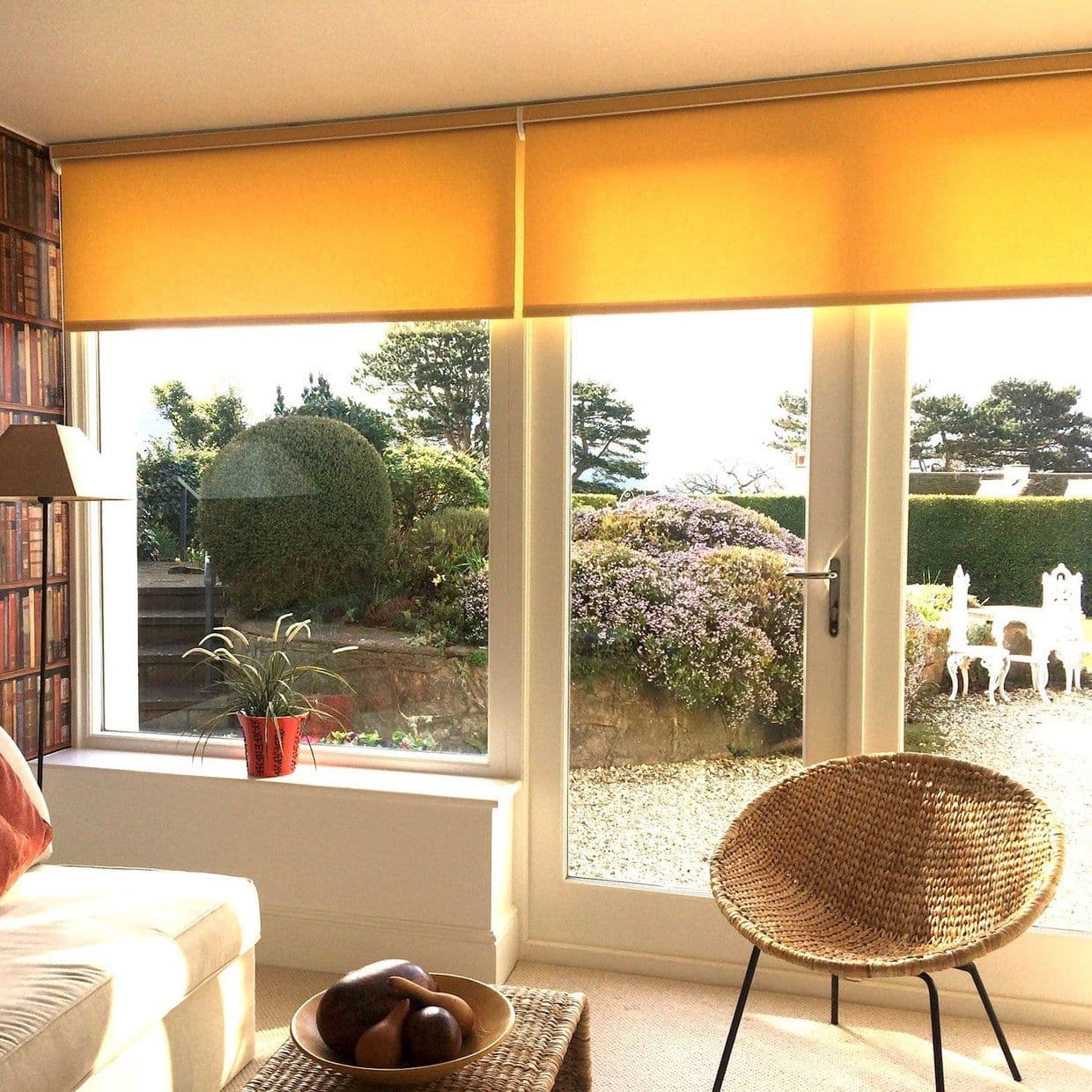 Acacia Buttercup Roller Blind
