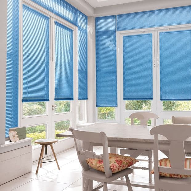 Special Finish Midnight Blue Conservatory Venetian blind