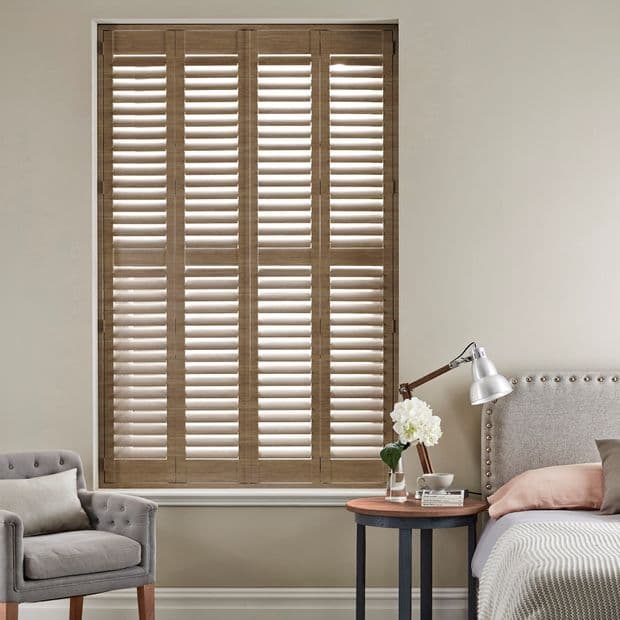 Antique Oak Shutter