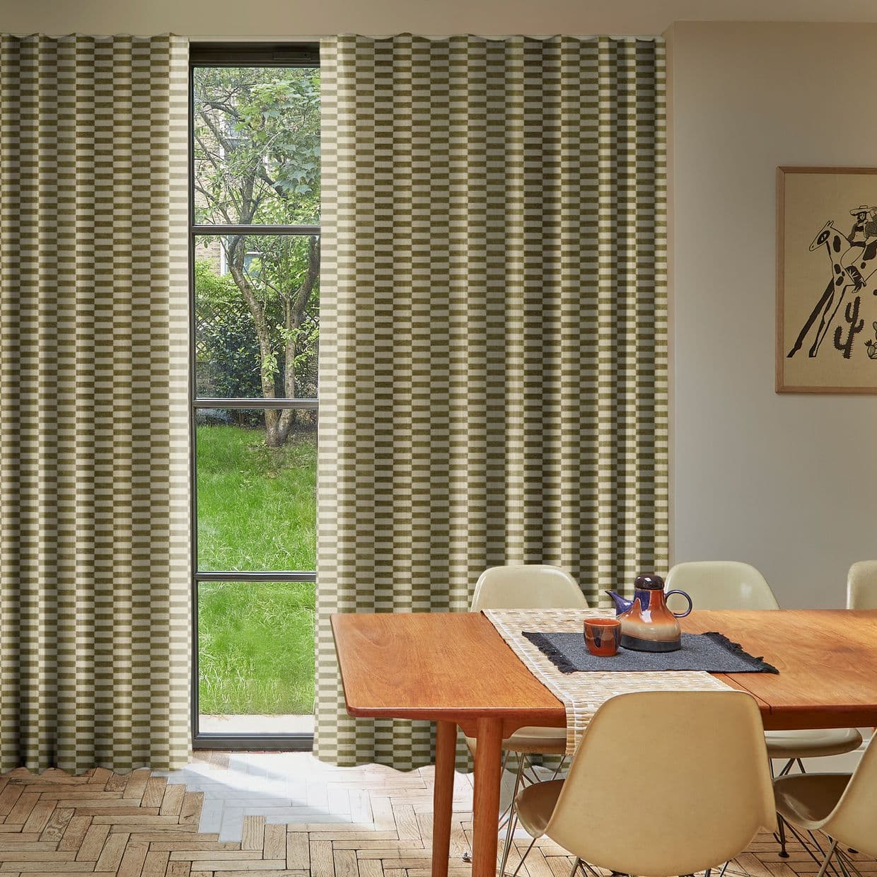 Tucson Lullaby Rattlesnake Curtain