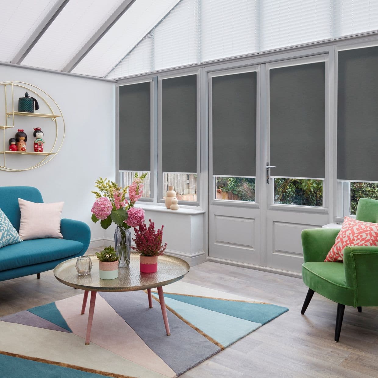 Cordova Ash Conservatory Roller blind
