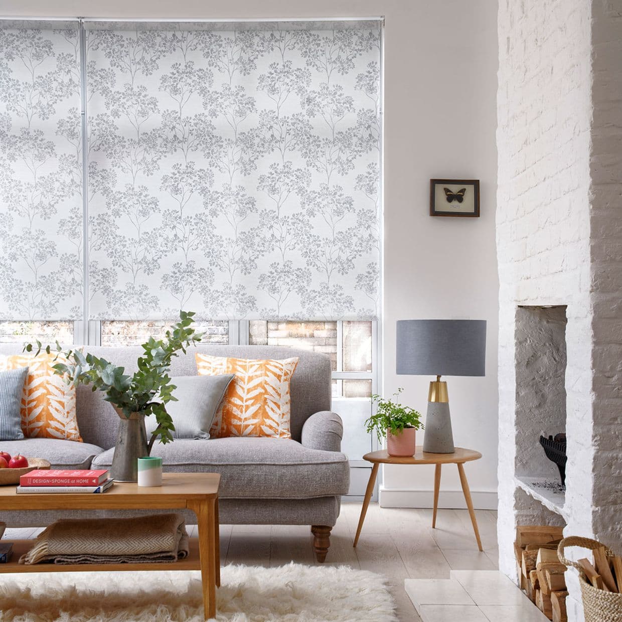 Elona Silver Roller Blind