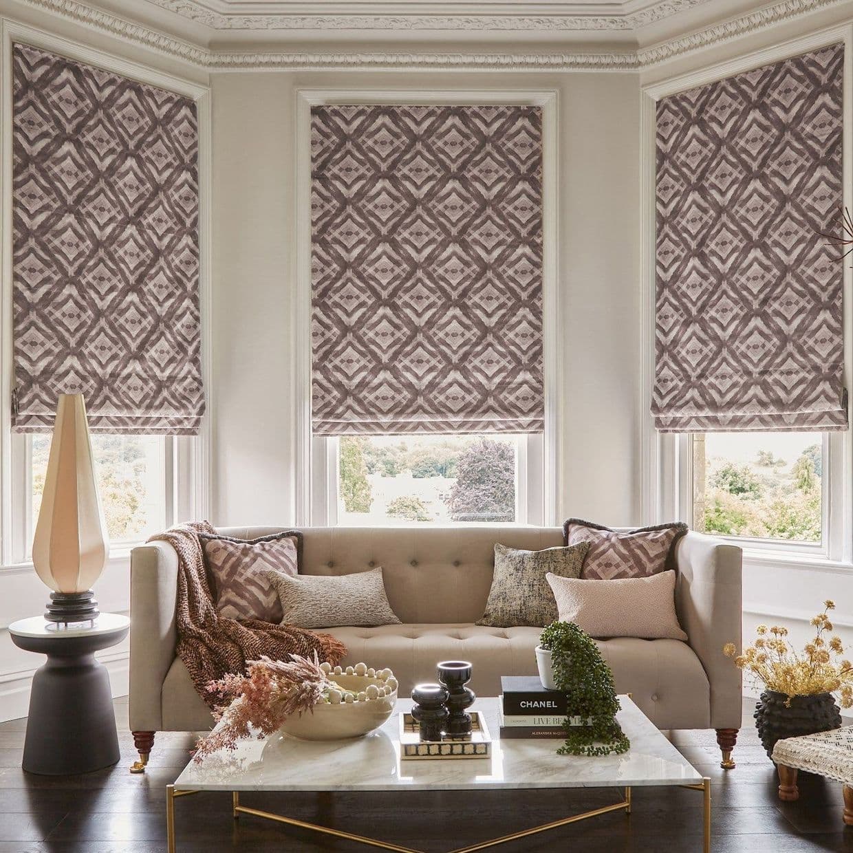 Harkness Vapour Roman Blind