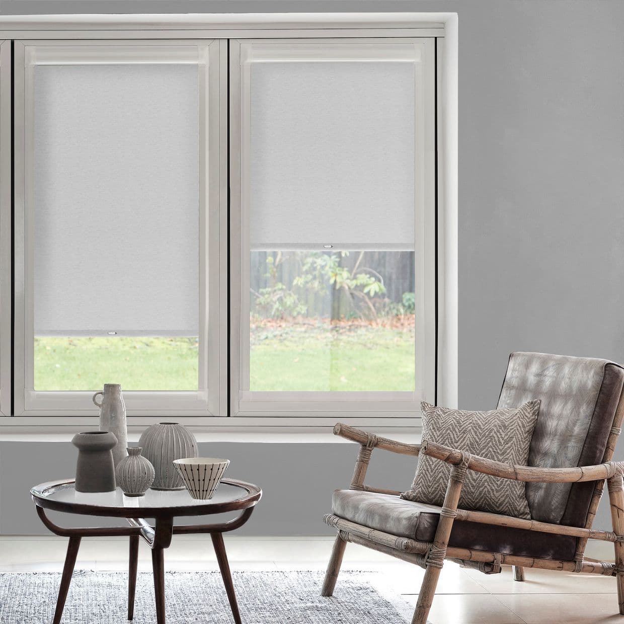 Conscious Porcelain Perfect Fit Roller blind