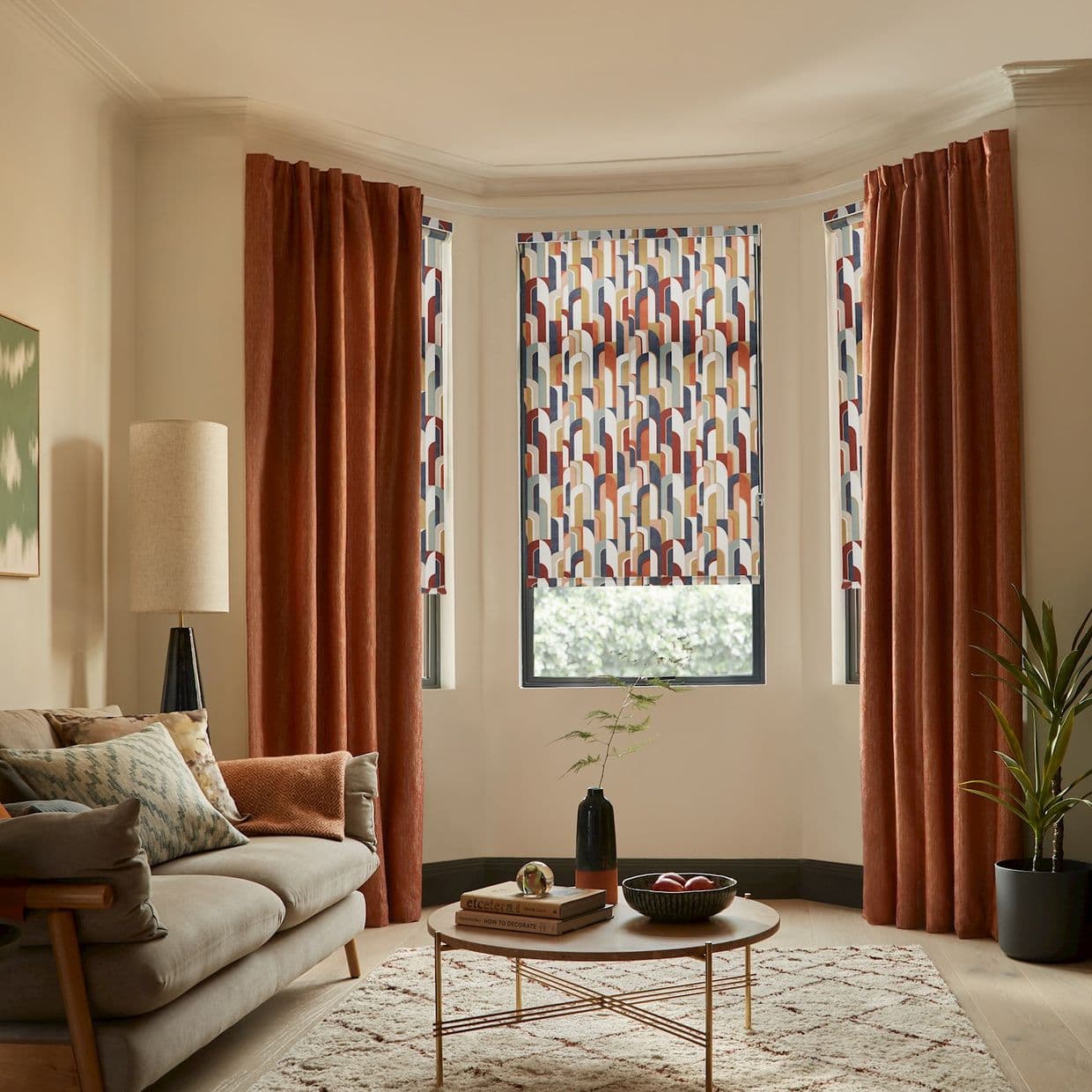 Bauhaus Sandstone Conservatory Roller blind