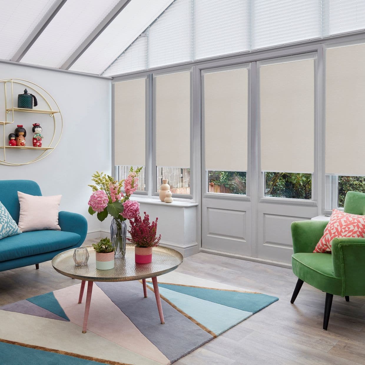 Marco Blackout Iron Conservatory Roller blind