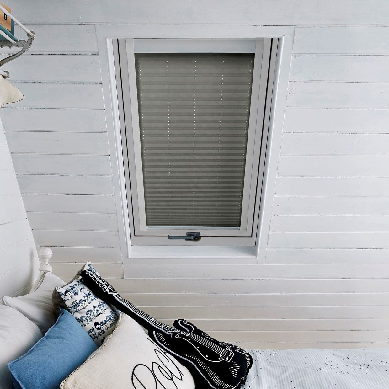 Thermashade Slate Grey Skylight Pleated Blind