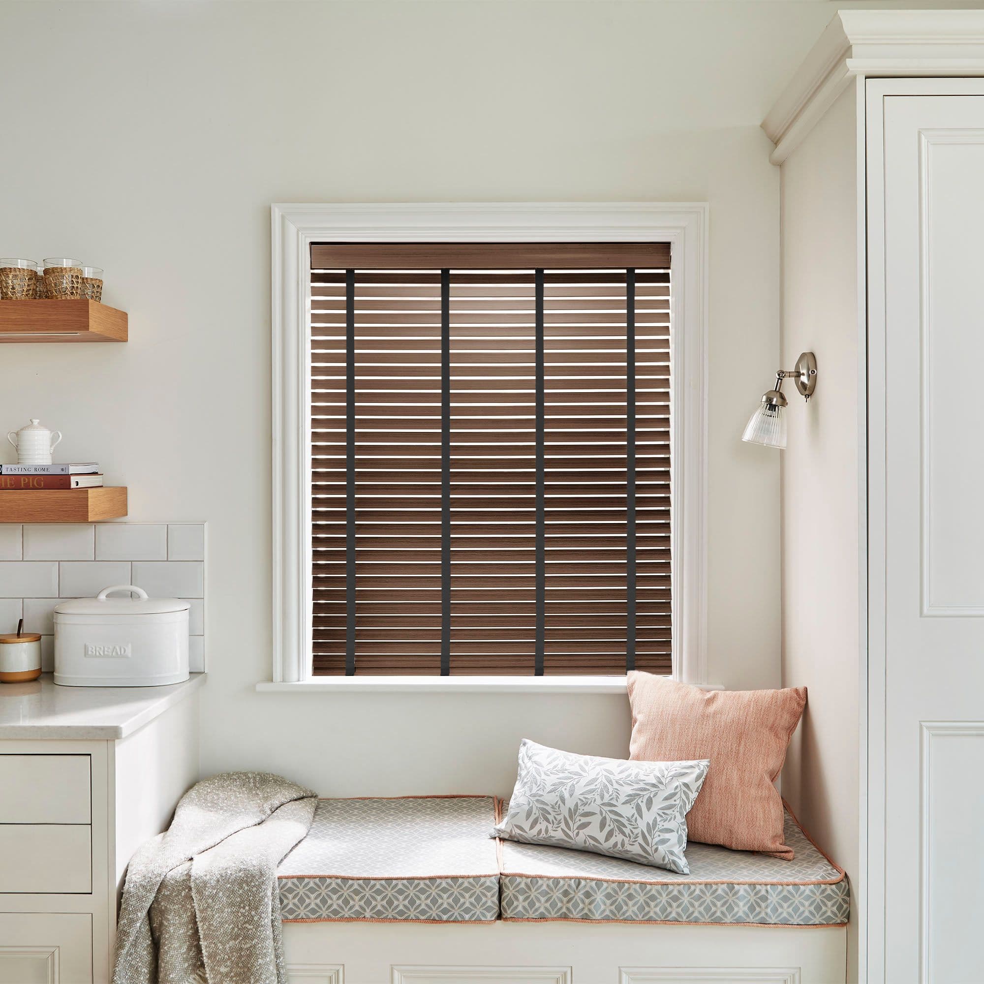 Haywood Rich Walnut Wooden blind