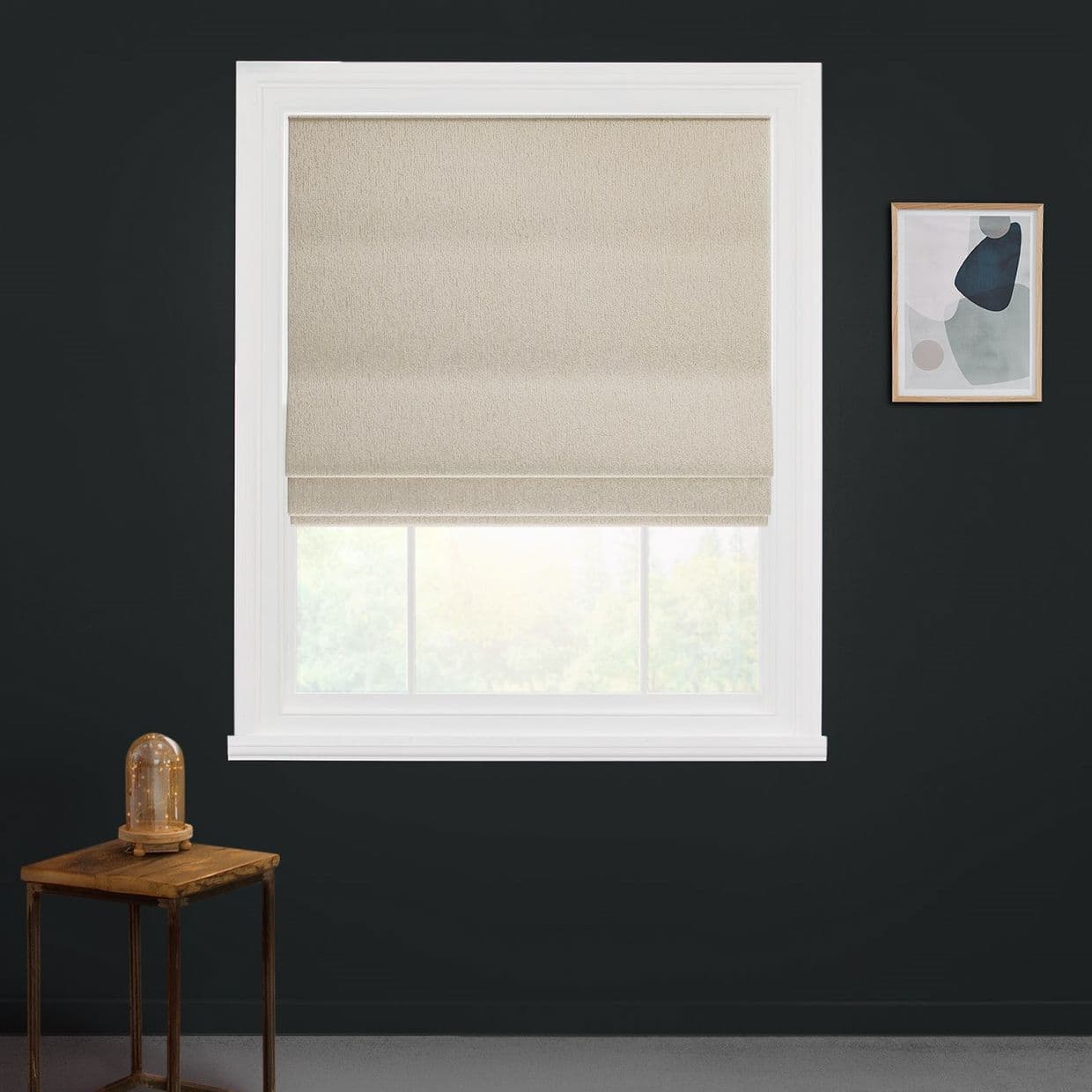 Surface Mushroom Roman blind