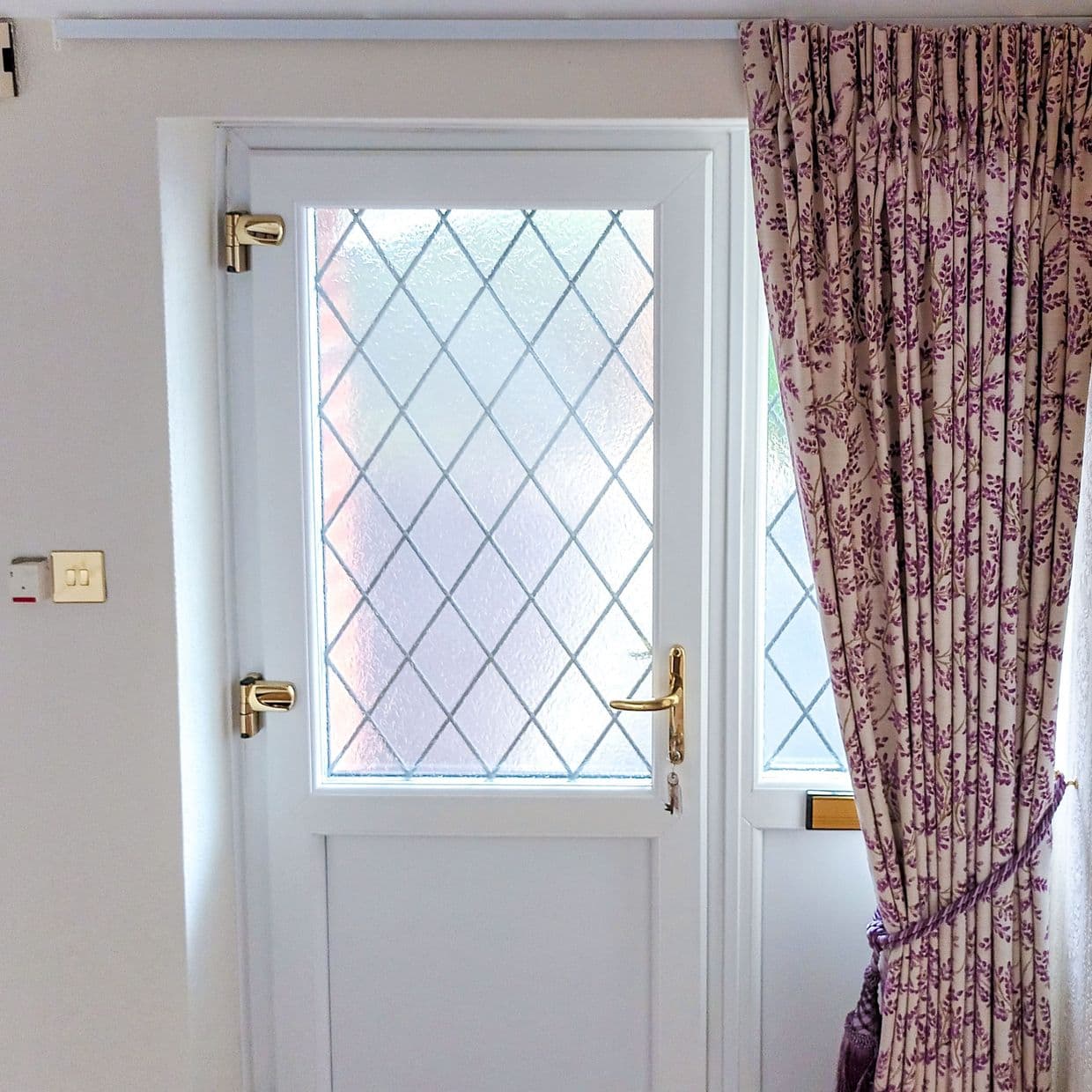 Delizia Violet Curtain