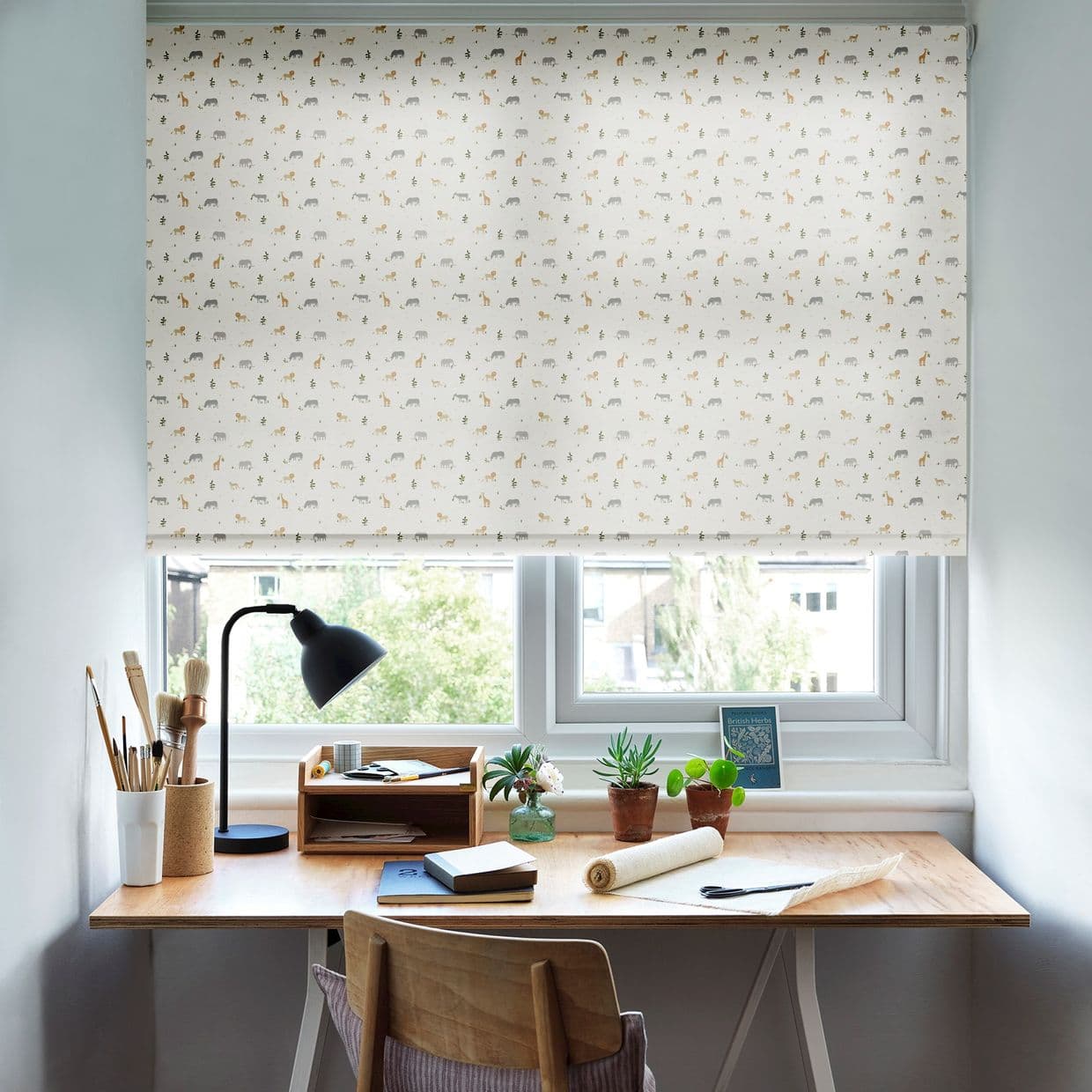 Safari Blackout Jungle Roller Blind