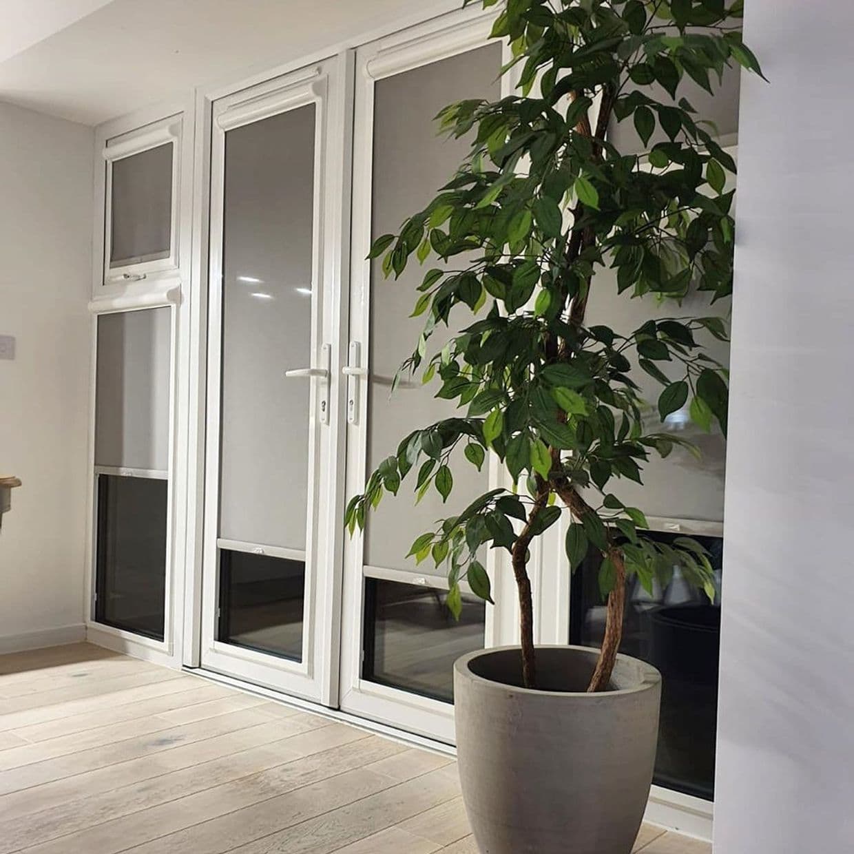Corsica Grey Roller Blind
