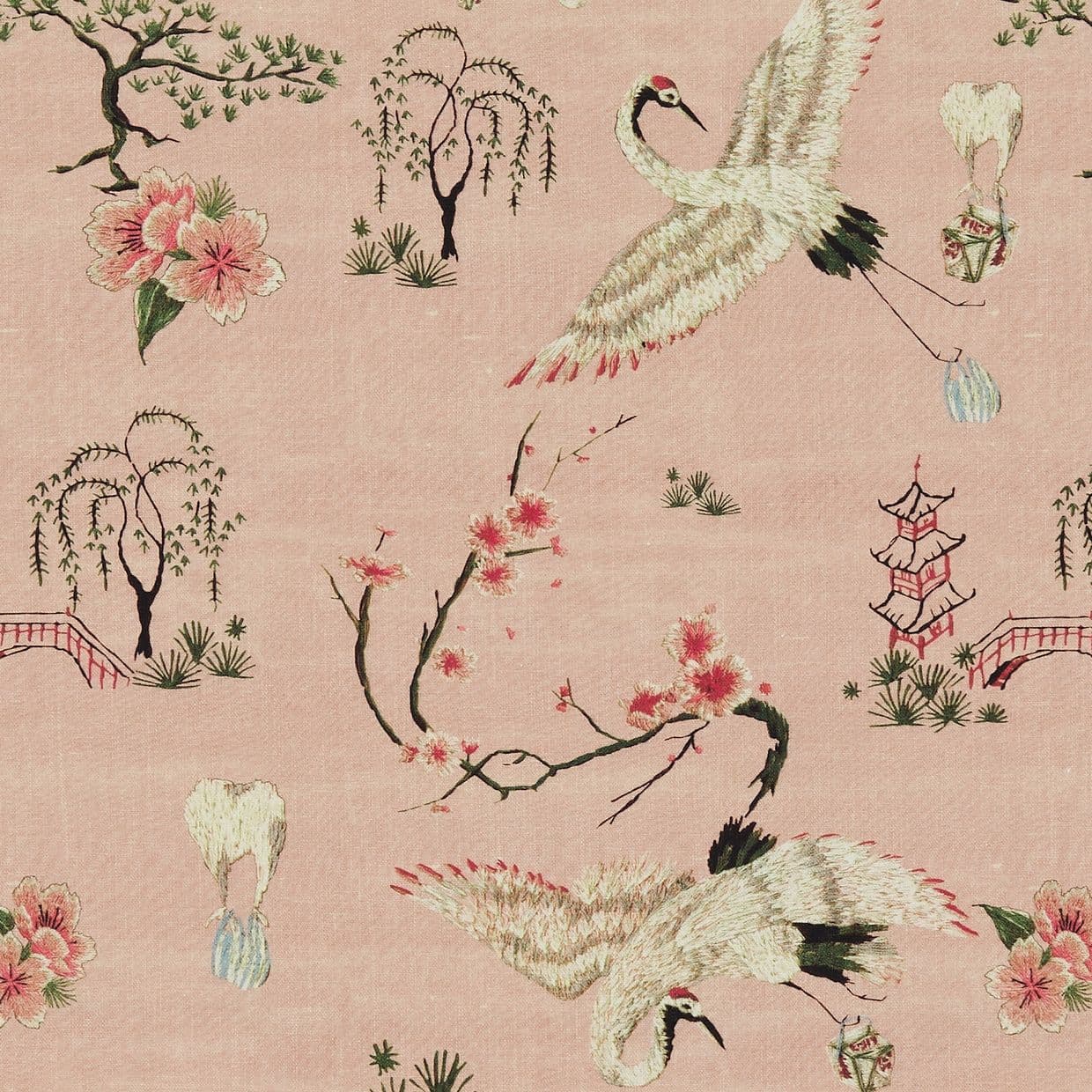 Food Babies Blossom Curtain