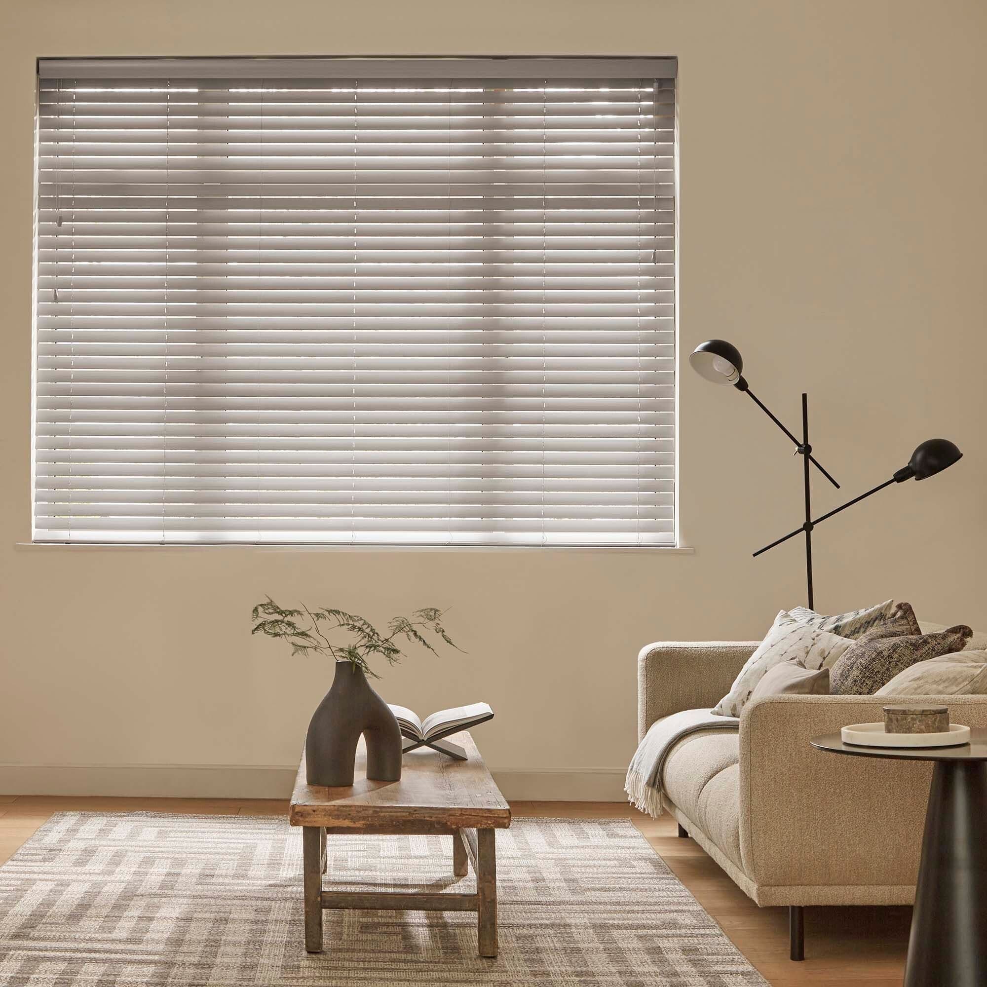 Haywood Washboard Grey Wooden blind