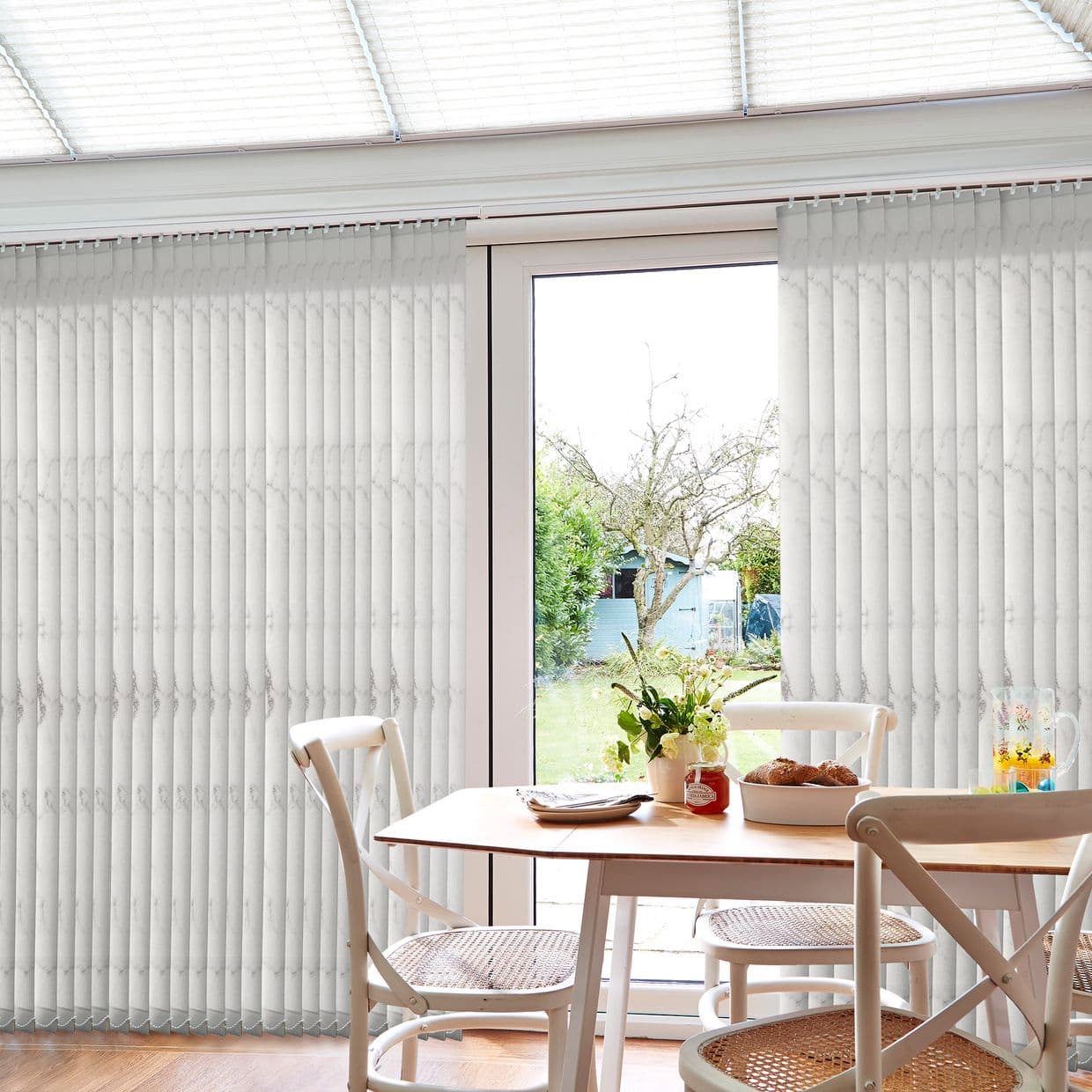 Alessio Crystalline Conservatory Vertical Blind