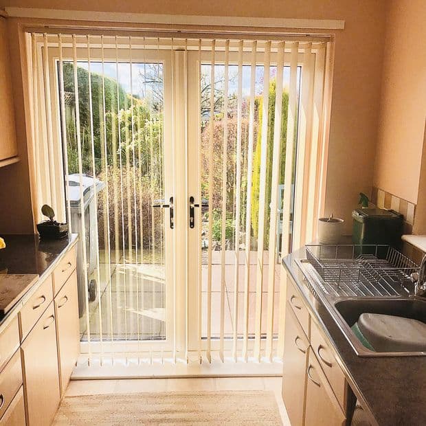 Florence Beige Vertical Blind