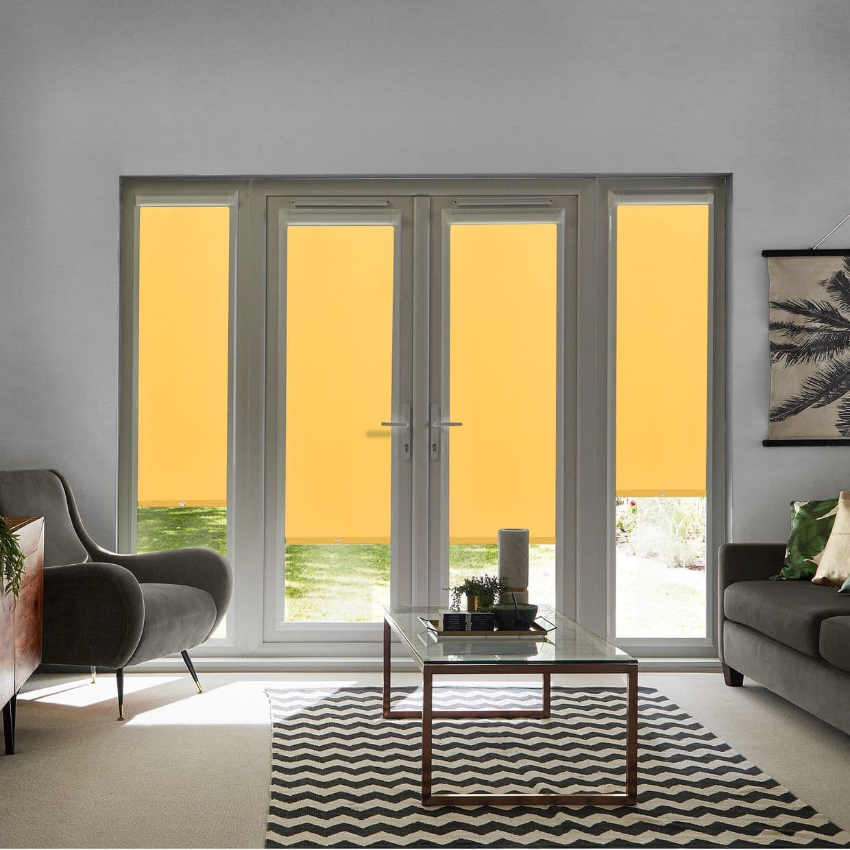 Acacia Buttercup Perfect Fit Roller blind