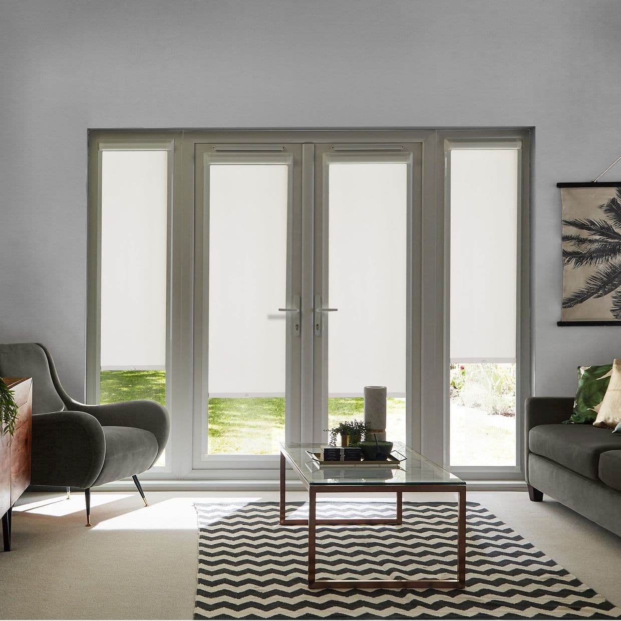 Acacia Ivory Perfect Fit Roller blind