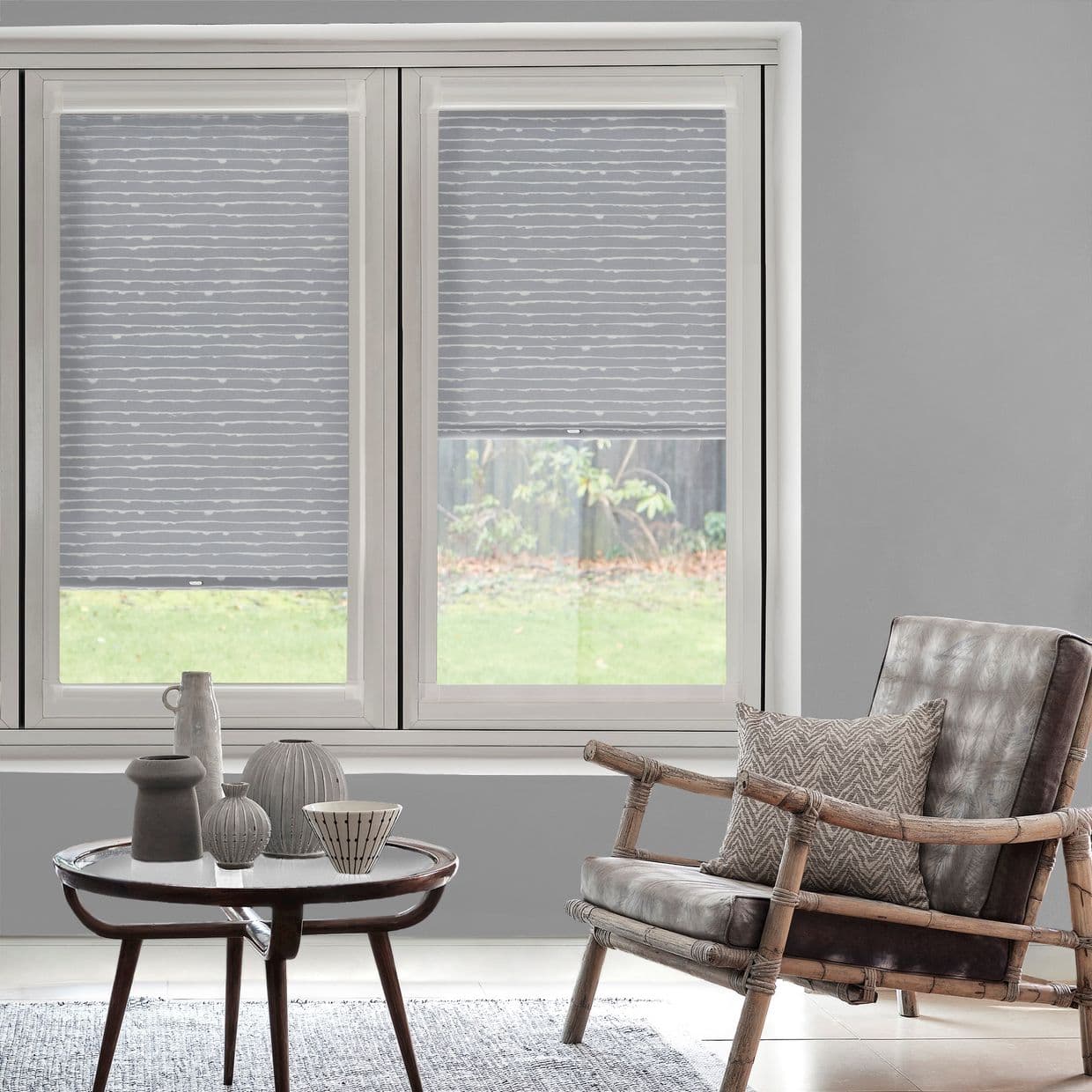 Shore Peony Perfect Fit Roller blind