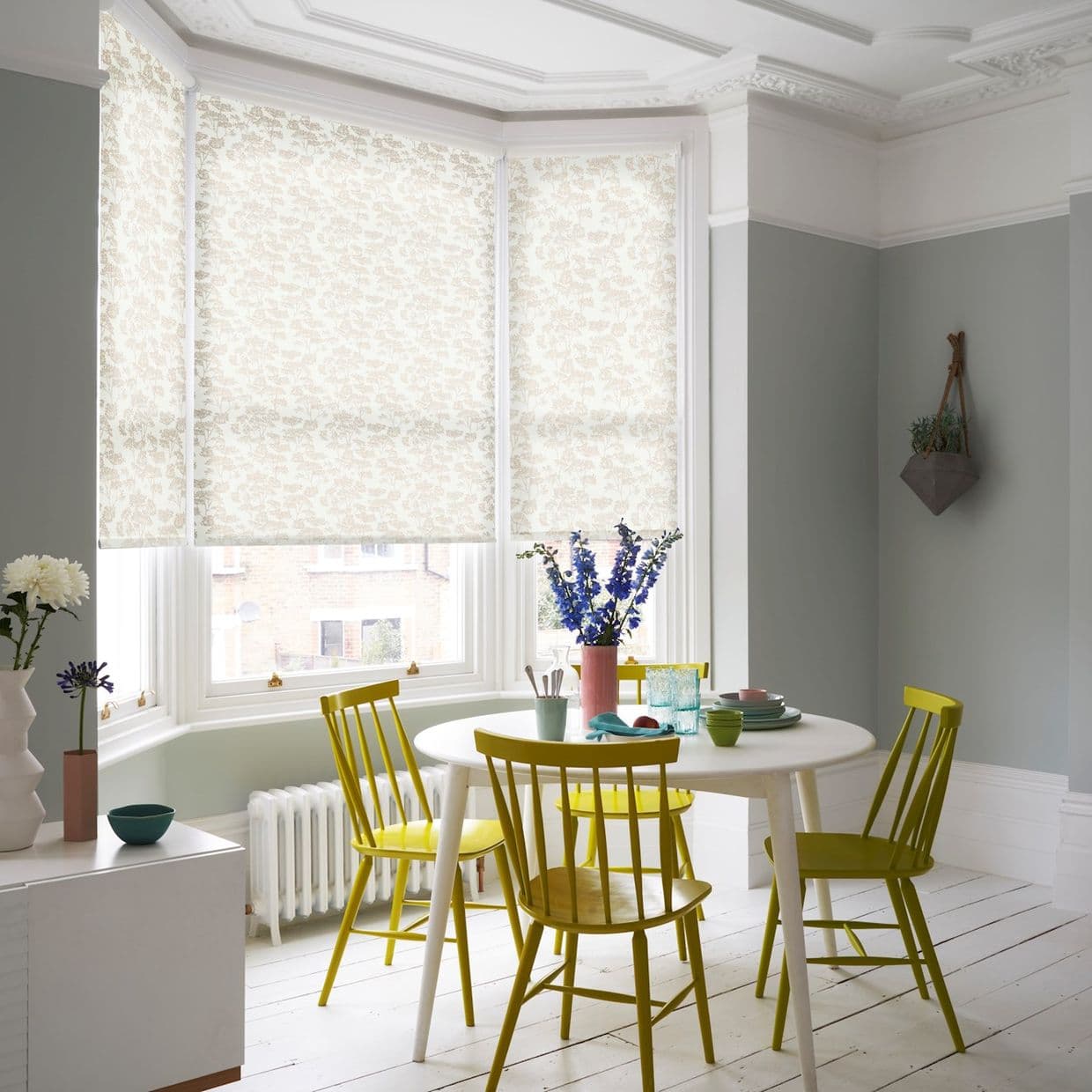 Polly Crimson Roller Blind