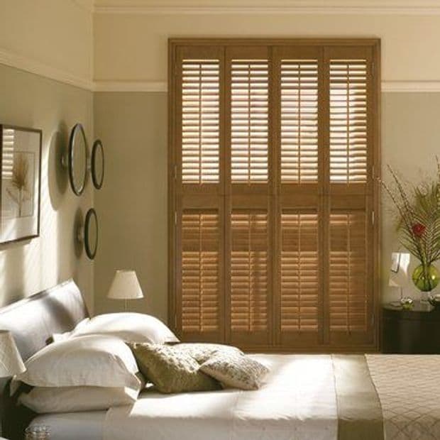 Oak Mantel Shutter