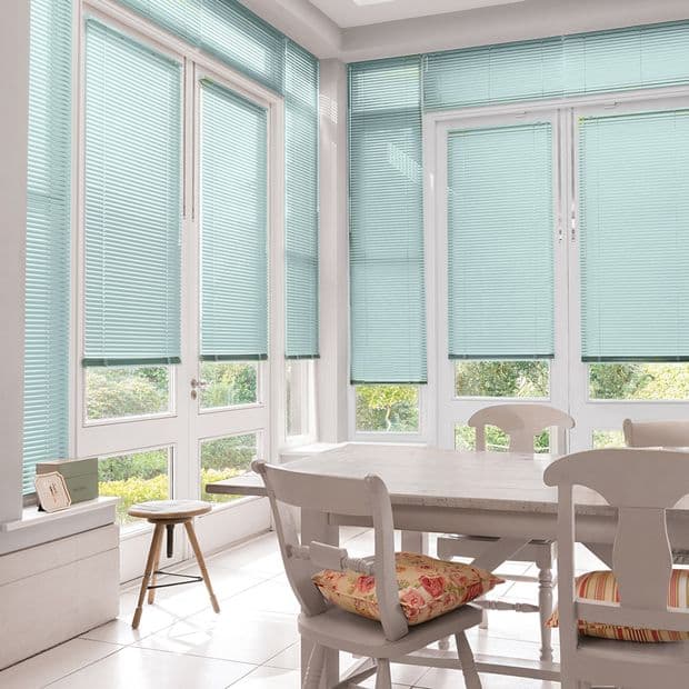 Special Finish Peppermint Conservatory Venetian blind