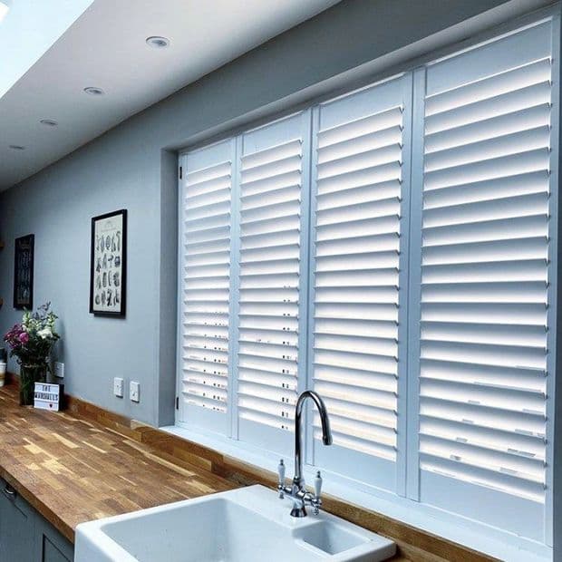 Aura White Shutter