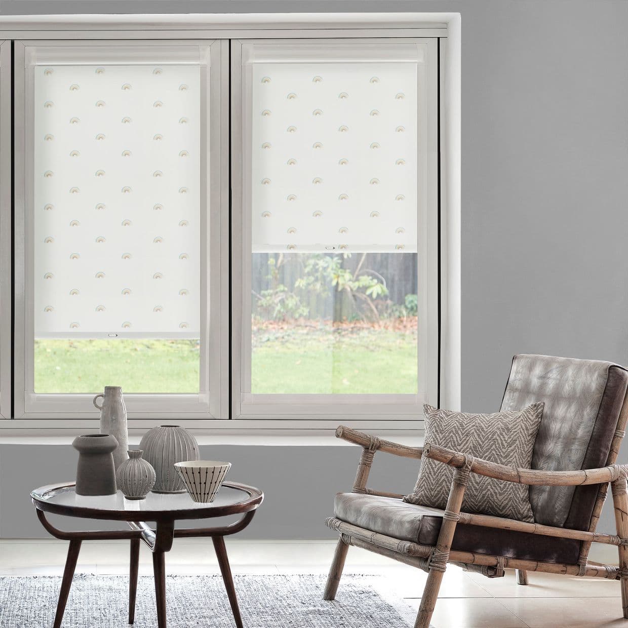 Summer Sky Rainbow Perfect Fit Roller blind