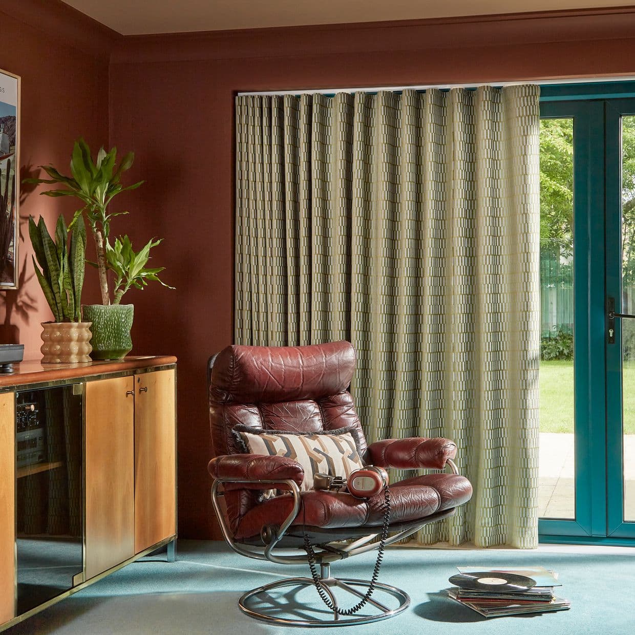Micro Glaze Powder Curtain