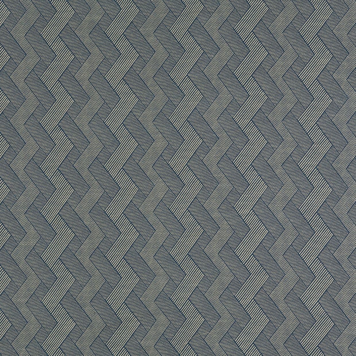 Rebel Indigo Roman blind