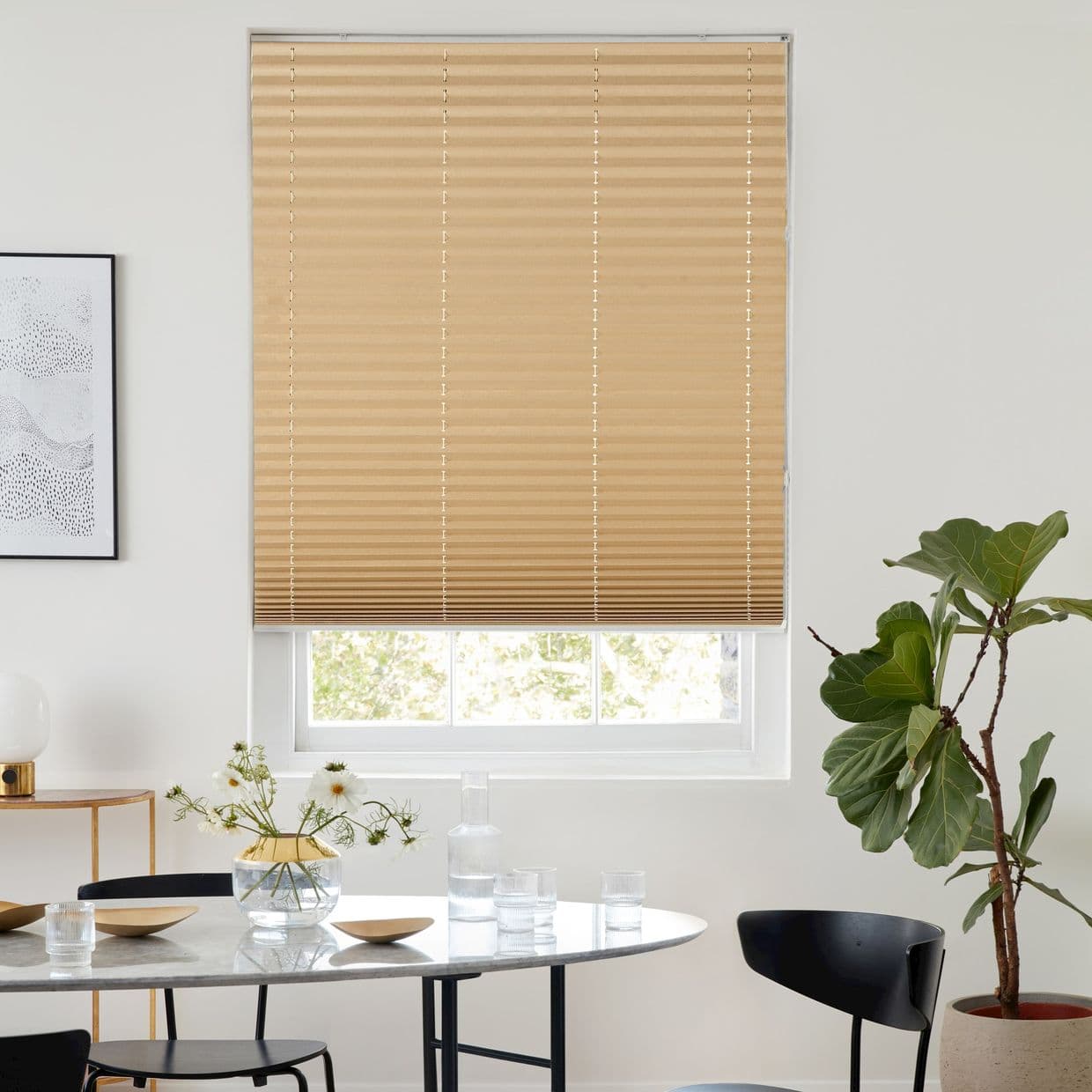 Kari Natural Pleated Blind