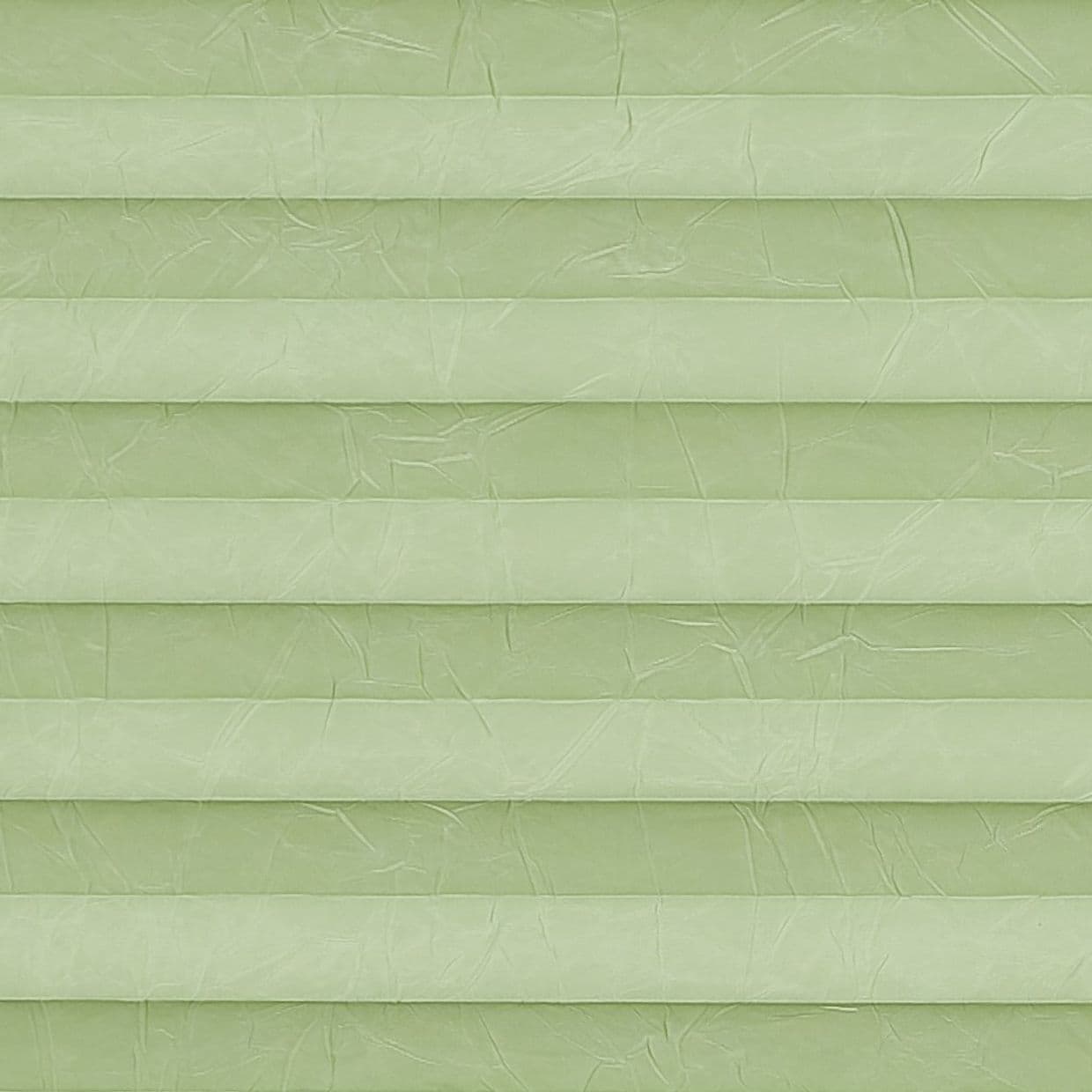 Crush Mist Green Conservatory Side Pleated Blind