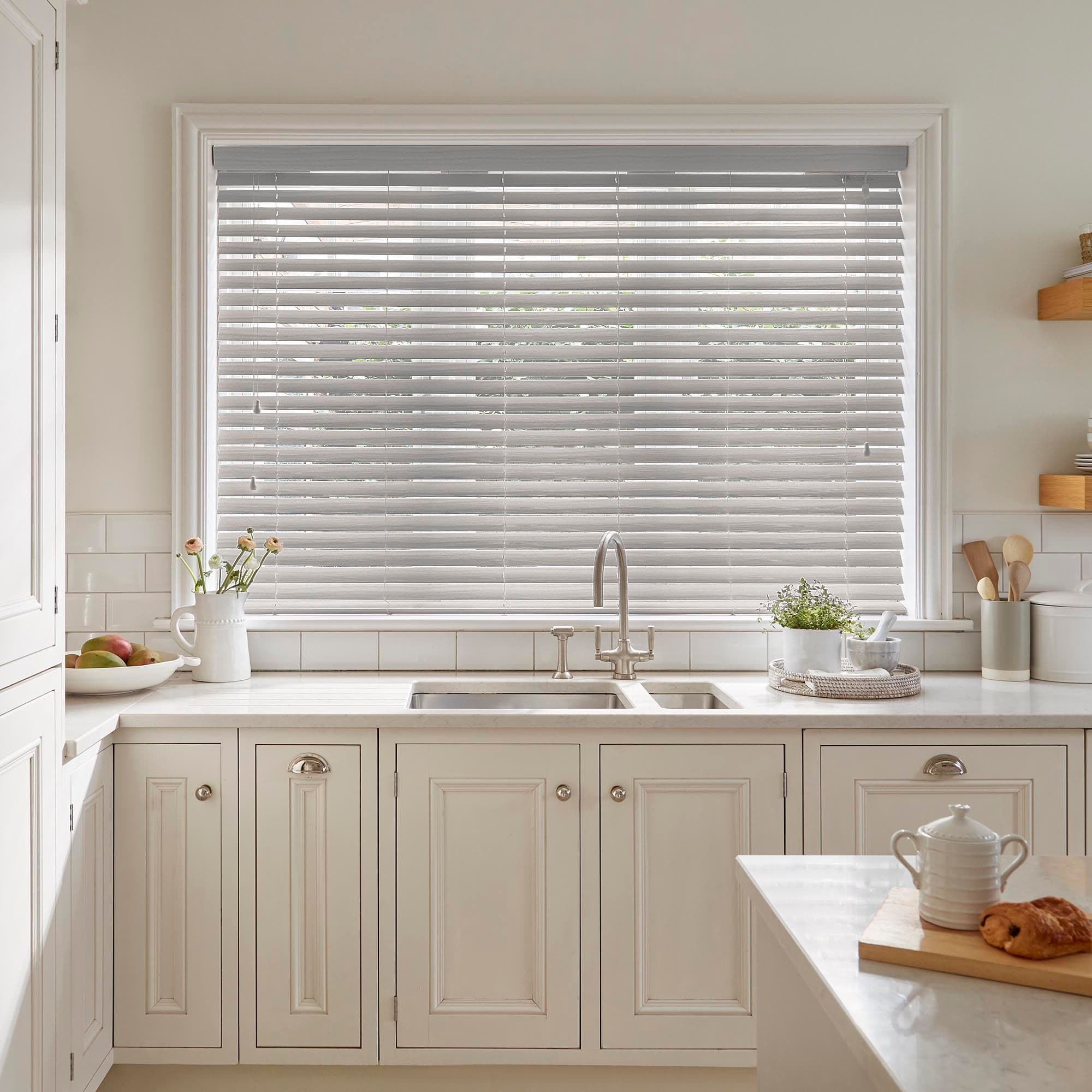 Illusions Natural Stone Faux Wood Venetian