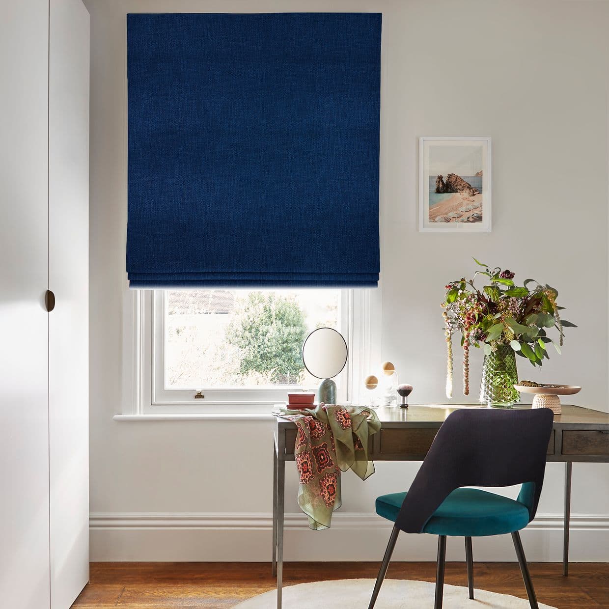 Boheme Ink Roman blind
