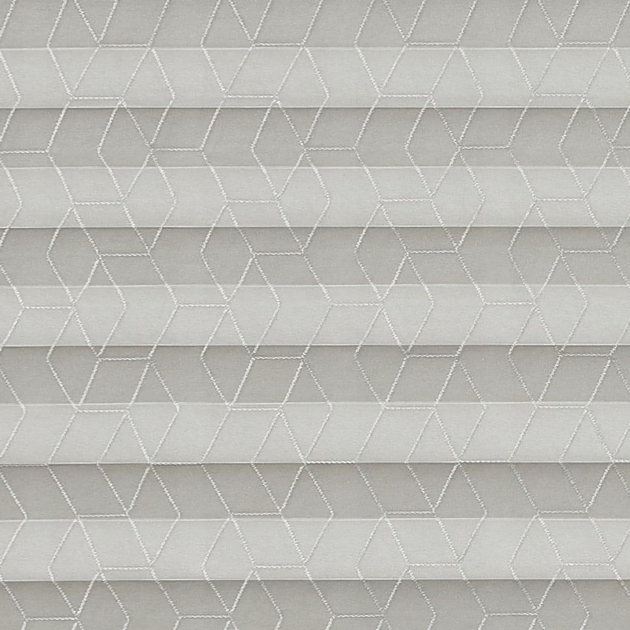 Gatsby Silver Pleated Blind