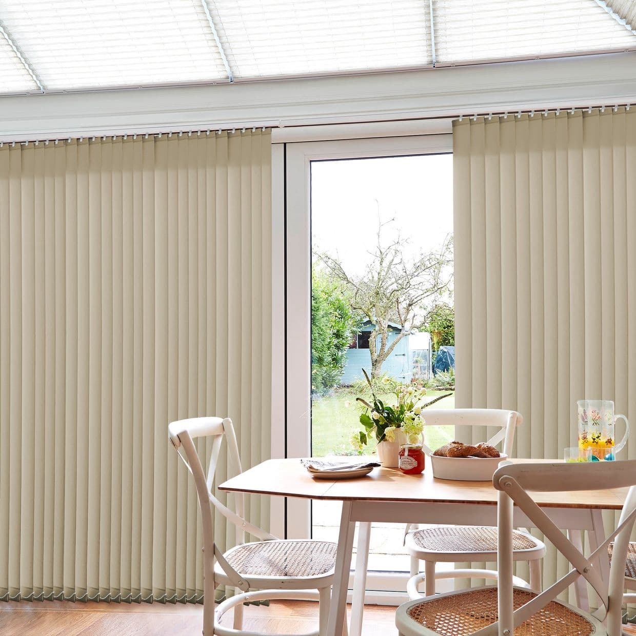 Cordova Natural Conservatory Vertical Blind