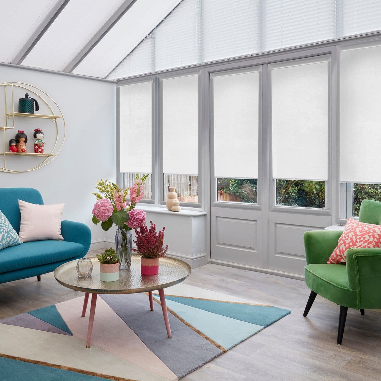 Compose Oyster Conservatory Roller blind