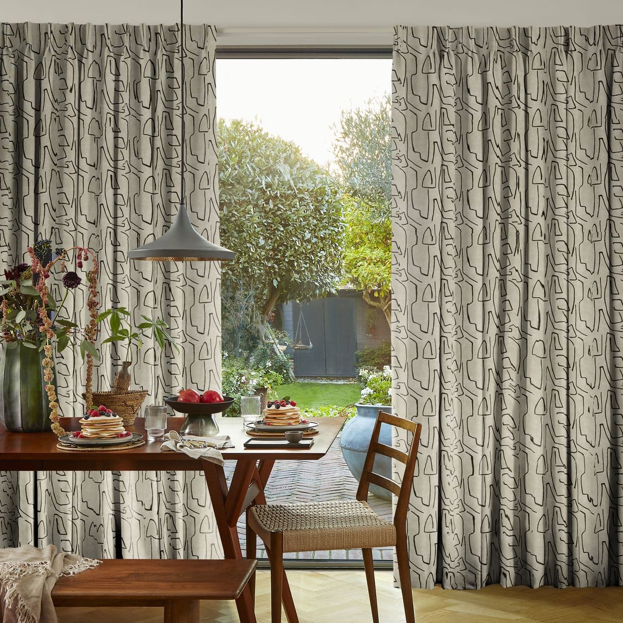 Nora Putty Curtain